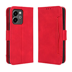 Handytasche Stand Schutzhülle Flip Leder Hülle BY3 für Huawei Honor 80 SE 5G Rot