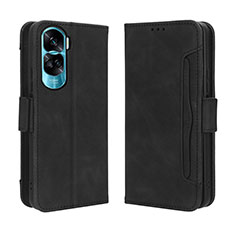 Handytasche Stand Schutzhülle Flip Leder Hülle BY3 für Huawei Honor 90 Lite 5G Schwarz