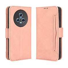 Handytasche Stand Schutzhülle Flip Leder Hülle BY3 für Huawei Honor Magic5 5G Rosa