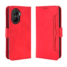 Handytasche Stand Schutzhülle Flip Leder Hülle BY3 für Huawei Honor X40i 5G Rot