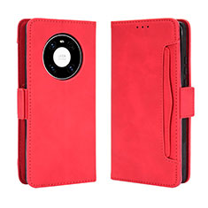 Handytasche Stand Schutzhülle Flip Leder Hülle BY3 für Huawei Mate 40 Rot
