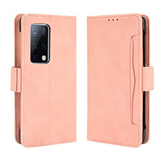 Handytasche Stand Schutzhülle Flip Leder Hülle BY3 für Huawei Mate X2 Rosa