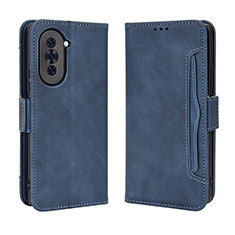 Handytasche Stand Schutzhülle Flip Leder Hülle BY3 für Huawei Nova 10 Pro Blau