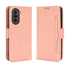 Handytasche Stand Schutzhülle Flip Leder Hülle BY3 für Huawei Nova 10 Pro Rosa