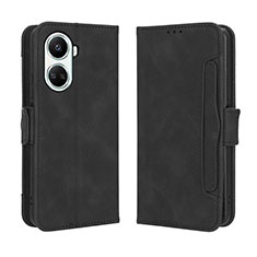 Handytasche Stand Schutzhülle Flip Leder Hülle BY3 für Huawei Nova 10 SE Schwarz