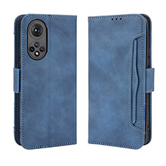 Handytasche Stand Schutzhülle Flip Leder Hülle BY3 für Huawei Nova 9 Blau