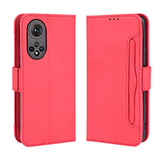 Handytasche Stand Schutzhülle Flip Leder Hülle BY3 für Huawei Nova 9 Rot