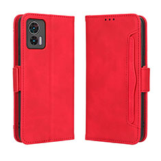 Handytasche Stand Schutzhülle Flip Leder Hülle BY3 für Motorola Moto Edge 30 Lite 5G Rot