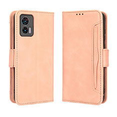 Handytasche Stand Schutzhülle Flip Leder Hülle BY3 für Motorola Moto Edge 30 Neo 5G Rosa