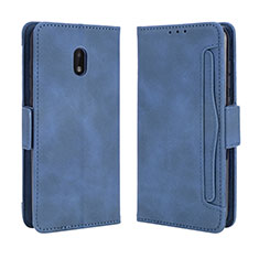 Handytasche Stand Schutzhülle Flip Leder Hülle BY3 für Nokia C01 Plus Blau