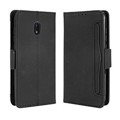 Handytasche Stand Schutzhülle Flip Leder Hülle BY3 für Nokia C01 Plus Schwarz