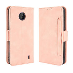 Handytasche Stand Schutzhülle Flip Leder Hülle BY3 für Nokia C20 Rosa