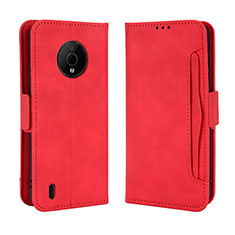 Handytasche Stand Schutzhülle Flip Leder Hülle BY3 für Nokia C200 Rot