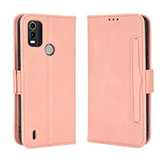 Handytasche Stand Schutzhülle Flip Leder Hülle BY3 für Nokia C21 Plus Rosa