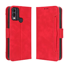 Handytasche Stand Schutzhülle Flip Leder Hülle BY3 für Nokia C22 Rot