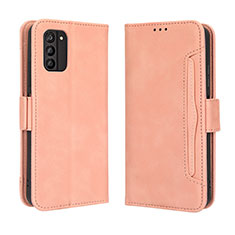 Handytasche Stand Schutzhülle Flip Leder Hülle BY3 für Nokia G100 Rosa