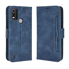 Handytasche Stand Schutzhülle Flip Leder Hülle BY3 für Nokia G11 Plus Blau