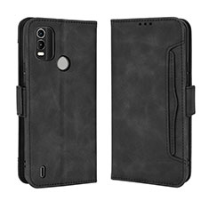 Handytasche Stand Schutzhülle Flip Leder Hülle BY3 für Nokia G11 Plus Schwarz