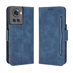 Handytasche Stand Schutzhülle Flip Leder Hülle BY3 für OnePlus 10R 5G Blau