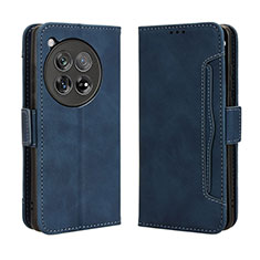 Handytasche Stand Schutzhülle Flip Leder Hülle BY3 für OnePlus 12 5G Blau