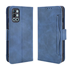 Handytasche Stand Schutzhülle Flip Leder Hülle BY3 für OnePlus 9R 5G Blau