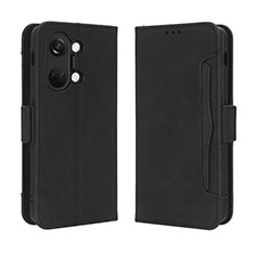 Handytasche Stand Schutzhülle Flip Leder Hülle BY3 für OnePlus Ace 2V 5G Schwarz