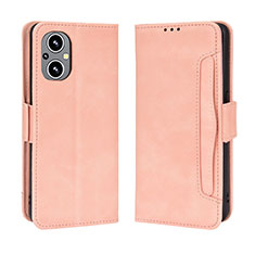 Handytasche Stand Schutzhülle Flip Leder Hülle BY3 für OnePlus Nord N20 5G Rosa