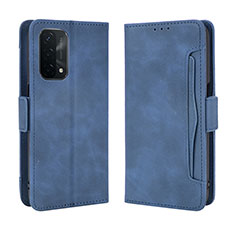 Handytasche Stand Schutzhülle Flip Leder Hülle BY3 für Oppo A74 5G Blau