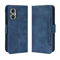 Handytasche Stand Schutzhülle Flip Leder Hülle BY3 für Oppo A96 5G Blau