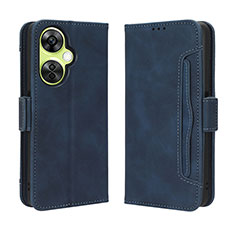 Handytasche Stand Schutzhülle Flip Leder Hülle BY3 für Oppo K11x 5G Blau