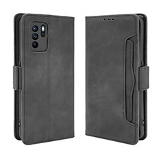 Handytasche Stand Schutzhülle Flip Leder Hülle BY3 für Oppo Reno6 Z 5G Schwarz