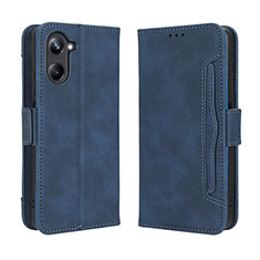 Handytasche Stand Schutzhülle Flip Leder Hülle BY3 für Realme 10 4G Blau