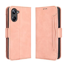 Handytasche Stand Schutzhülle Flip Leder Hülle BY3 für Realme 10 4G Rosa