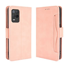 Handytasche Stand Schutzhülle Flip Leder Hülle BY3 für Realme 8 5G Rosa