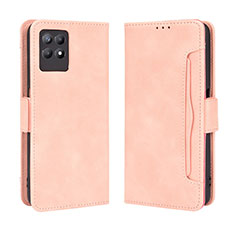 Handytasche Stand Schutzhülle Flip Leder Hülle BY3 für Realme 8i Rosa