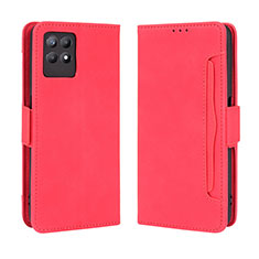 Handytasche Stand Schutzhülle Flip Leder Hülle BY3 für Realme 8i Rot