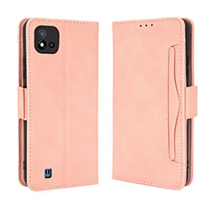 Handytasche Stand Schutzhülle Flip Leder Hülle BY3 für Realme C11 (2021) Rosa