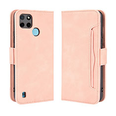 Handytasche Stand Schutzhülle Flip Leder Hülle BY3 für Realme C25Y Rosa