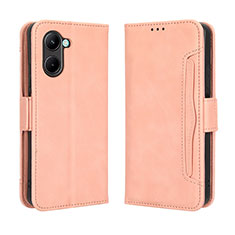 Handytasche Stand Schutzhülle Flip Leder Hülle BY3 für Realme C33 Rosa