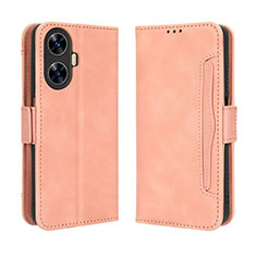 Handytasche Stand Schutzhülle Flip Leder Hülle BY3 für Realme C55 Rosa