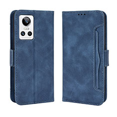 Handytasche Stand Schutzhülle Flip Leder Hülle BY3 für Realme GT Neo3 5G Blau