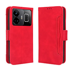 Handytasche Stand Schutzhülle Flip Leder Hülle BY3 für Realme GT Neo5 5G Rot