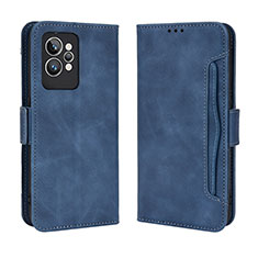 Handytasche Stand Schutzhülle Flip Leder Hülle BY3 für Realme GT2 Pro 5G Blau