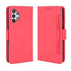 Handytasche Stand Schutzhülle Flip Leder Hülle BY3 für Samsung Galaxy A13 4G Rot