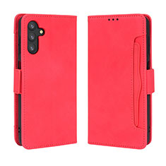 Handytasche Stand Schutzhülle Flip Leder Hülle BY3 für Samsung Galaxy A13 5G Rot