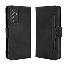 Handytasche Stand Schutzhülle Flip Leder Hülle BY3 für Samsung Galaxy A15 4G Schwarz