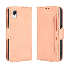 Handytasche Stand Schutzhülle Flip Leder Hülle BY3 für Samsung Galaxy A23s Rosa