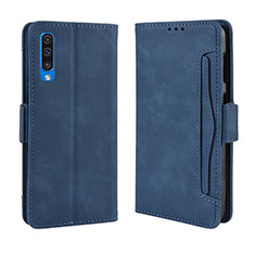 Handytasche Stand Schutzhülle Flip Leder Hülle BY3 für Samsung Galaxy A30S Blau