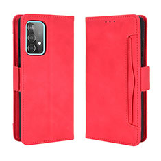 Handytasche Stand Schutzhülle Flip Leder Hülle BY3 für Samsung Galaxy A52 5G Rot