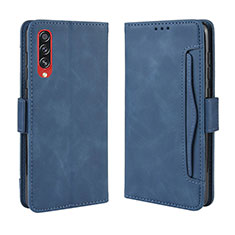 Handytasche Stand Schutzhülle Flip Leder Hülle BY3 für Samsung Galaxy A70S Blau